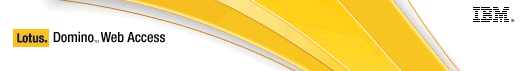 Domino Web Access Screen